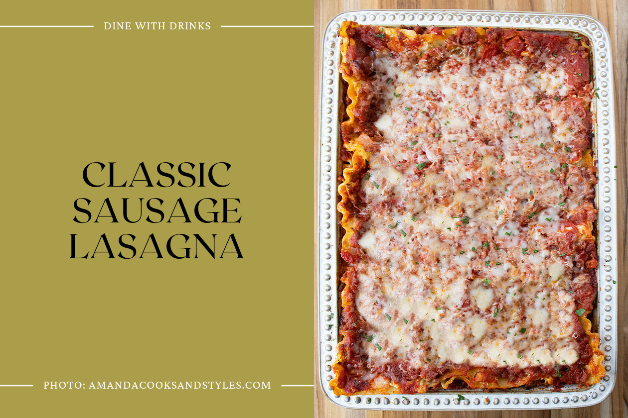 Classic Sausage Lasagna