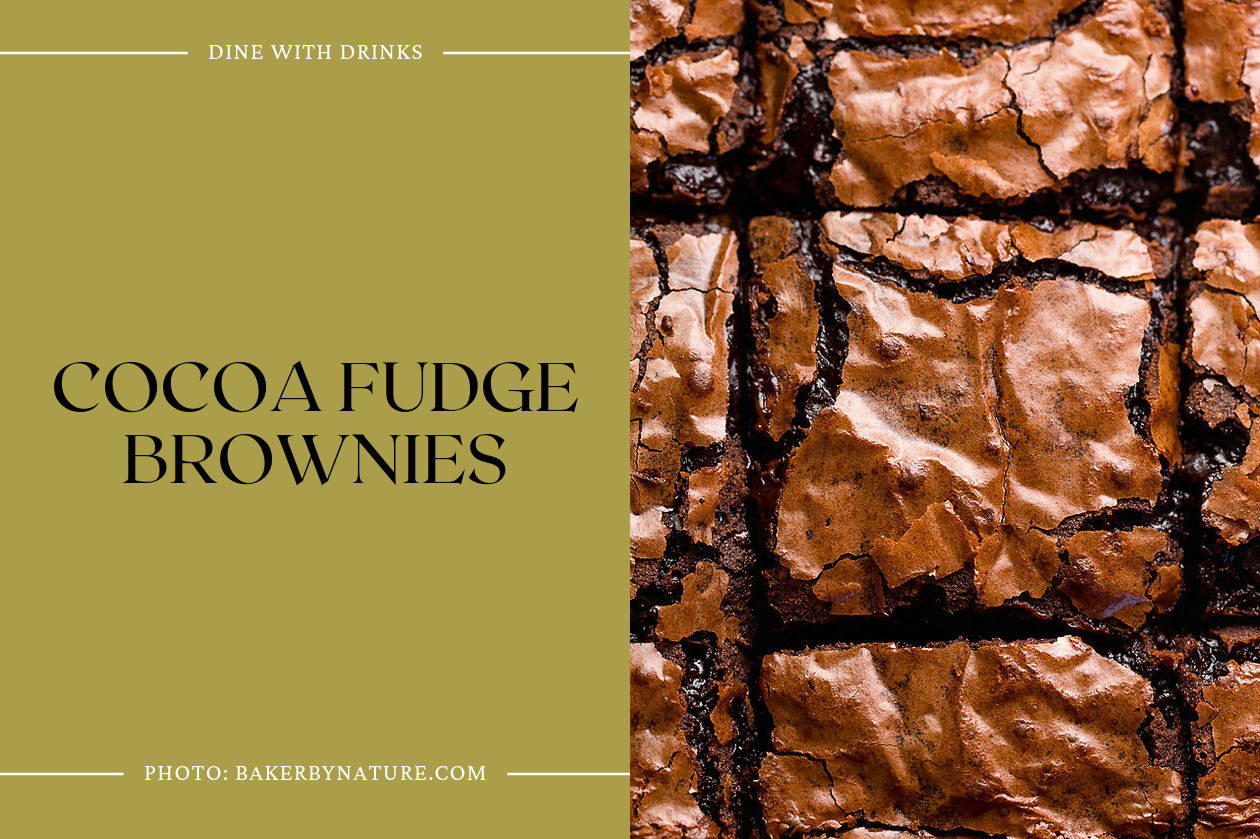 Cocoa Fudge Brownies