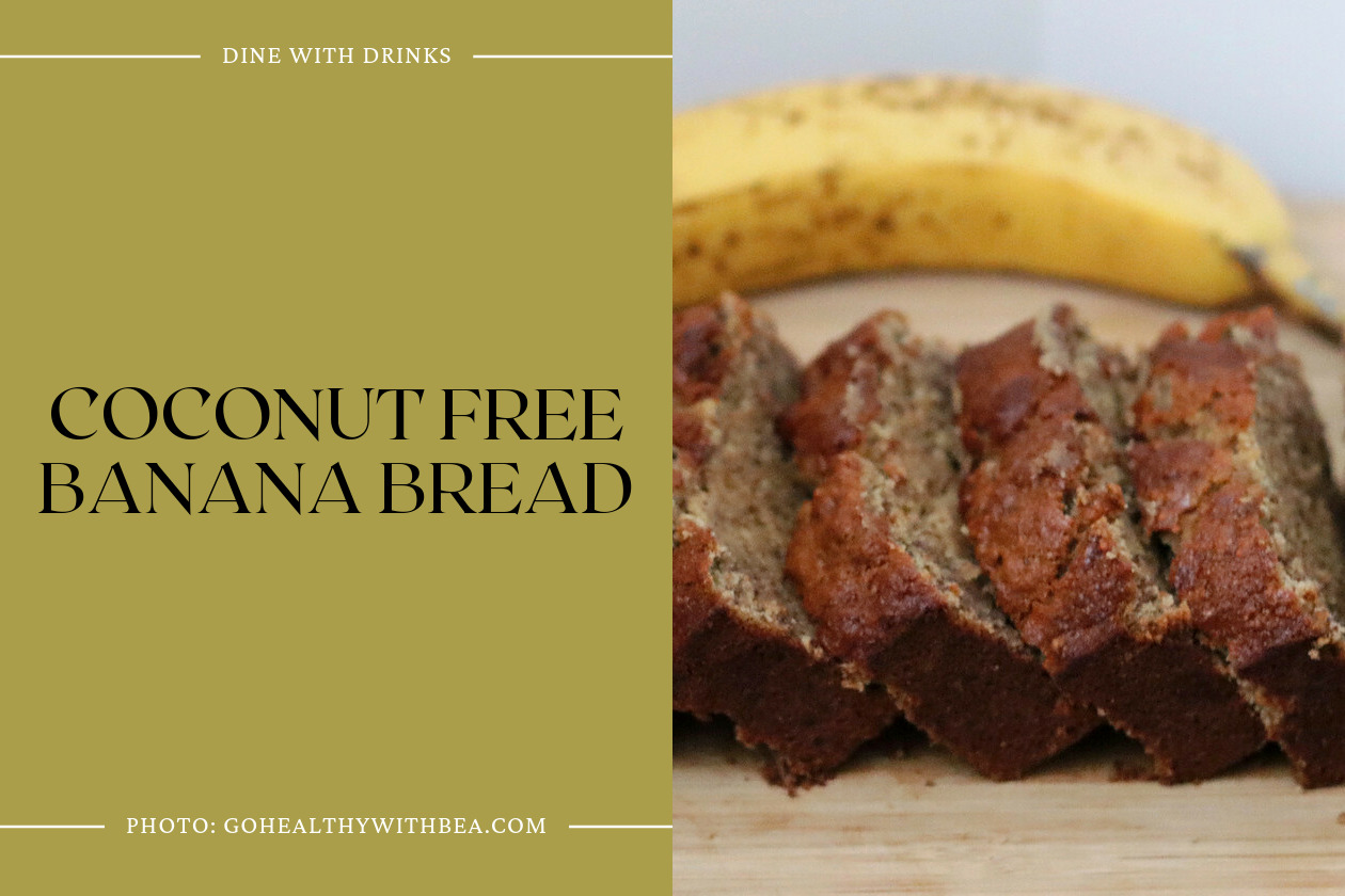 Coconut Free Banana Bread