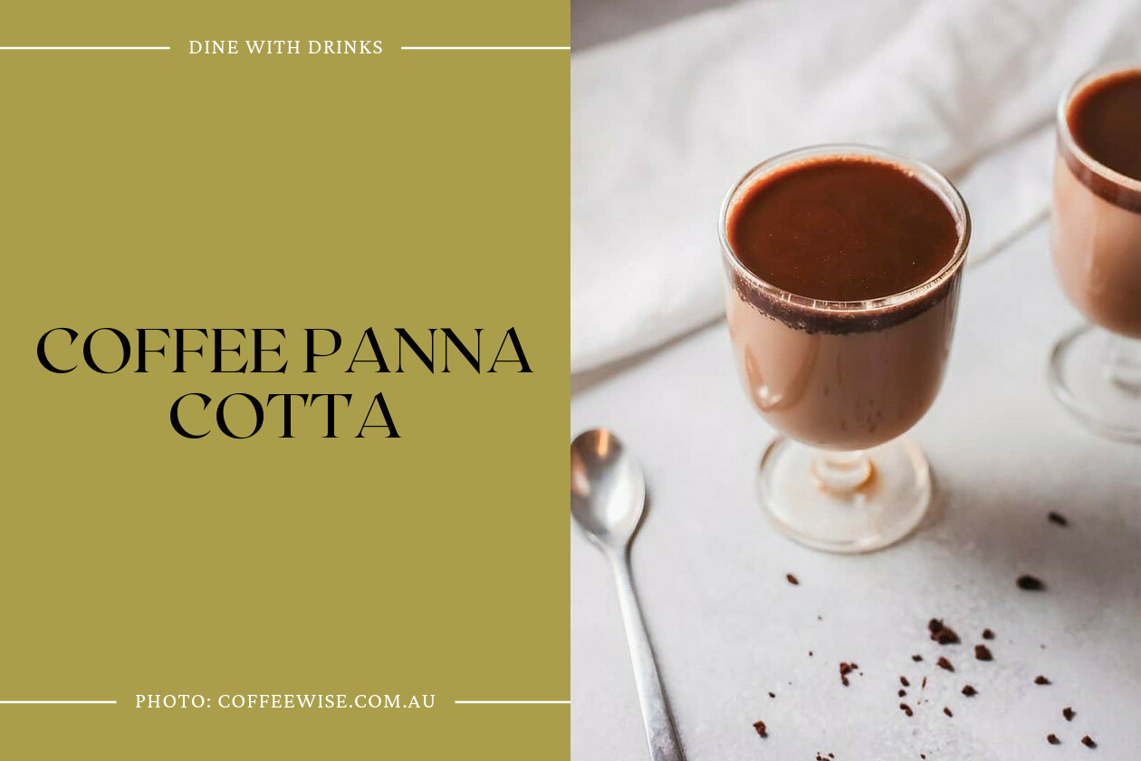 Coffee Panna Cotta