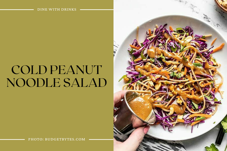 Cold Peanut Noodle Salad