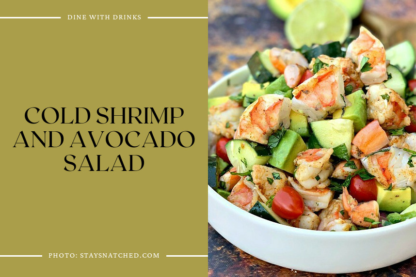 Cold Shrimp And Avocado Salad