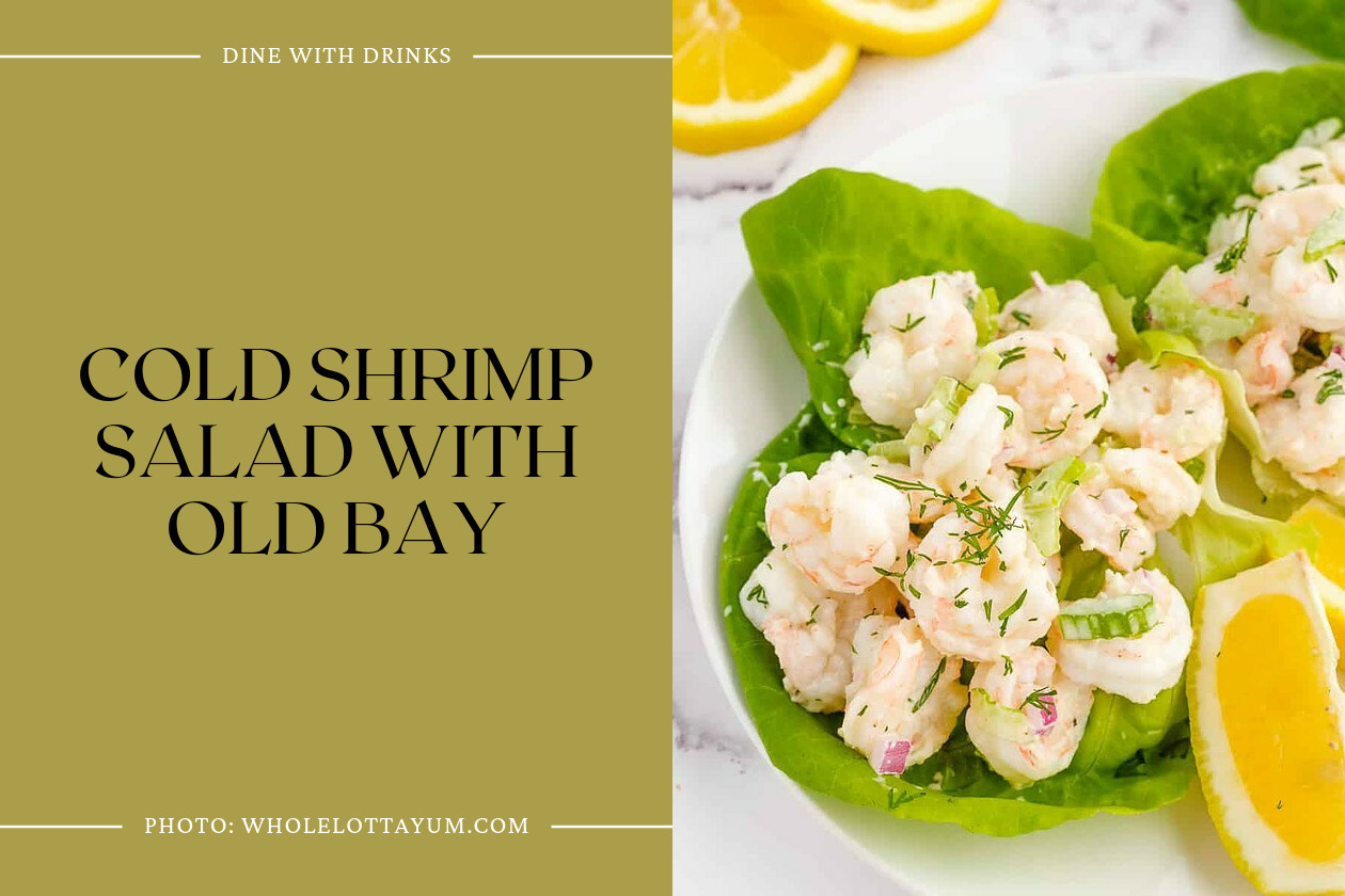 Cold Shrimp Salad With Old Bay