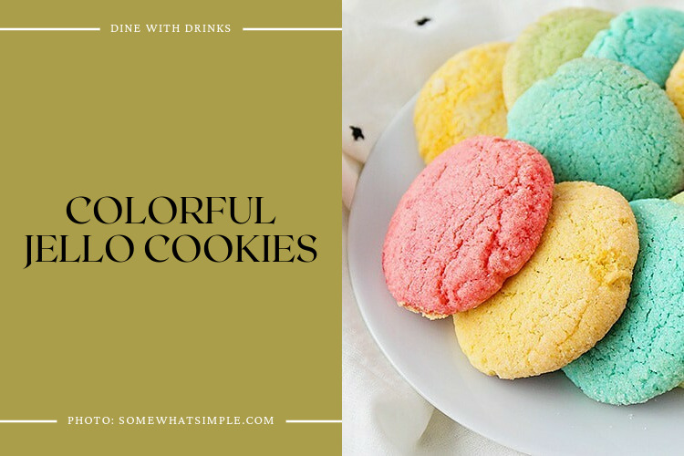 Colorful Jello Cookies