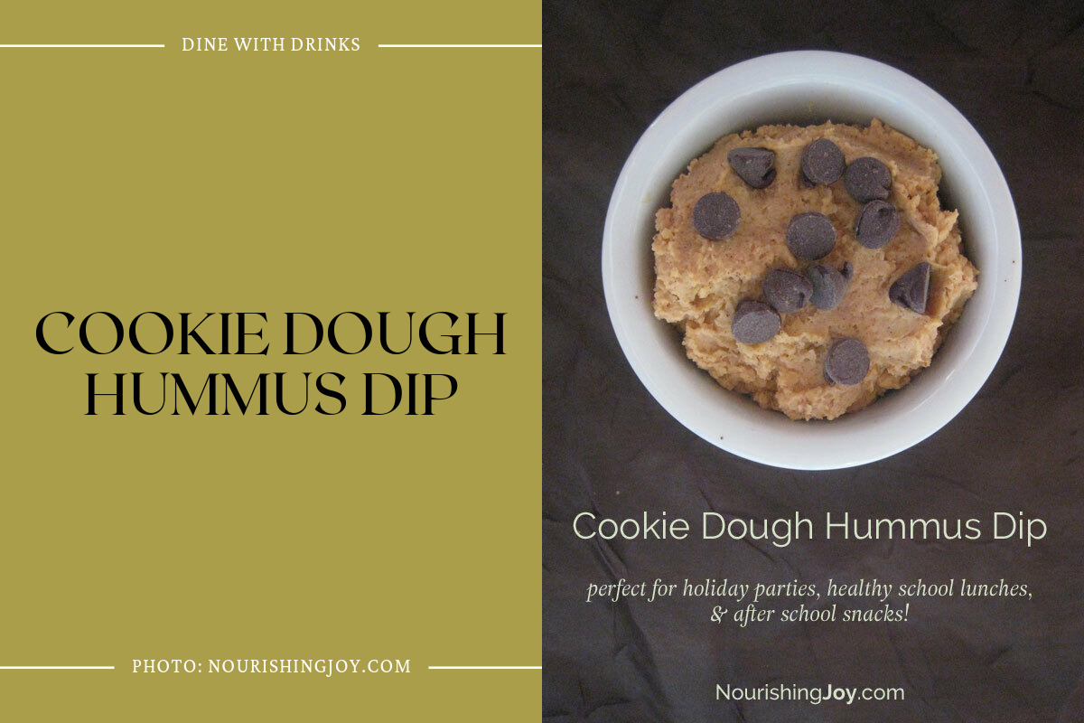 Cookie Dough Hummus Dip