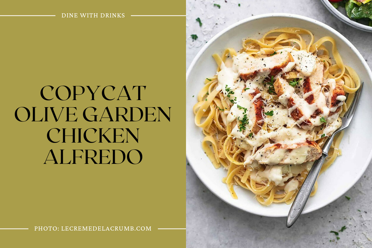 Copycat Olive Garden Chicken Alfredo