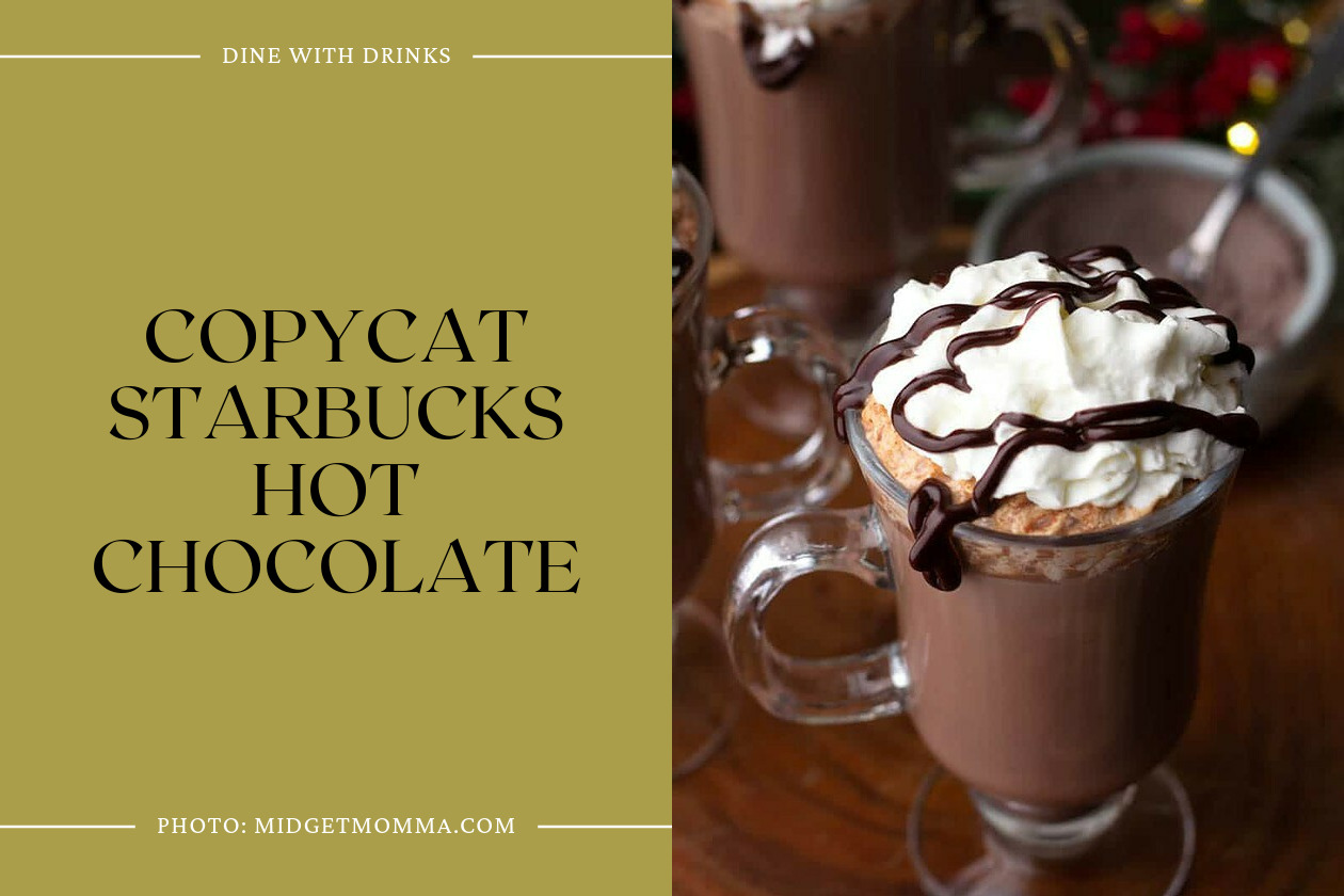 Copycat Starbucks Hot Chocolate