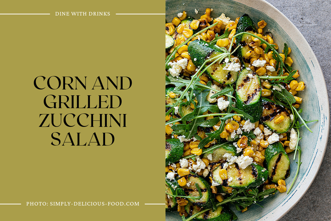 Corn And Grilled Zucchini Salad