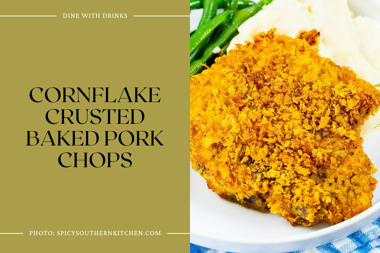 Cornflake Crusted Baked Pork Chops