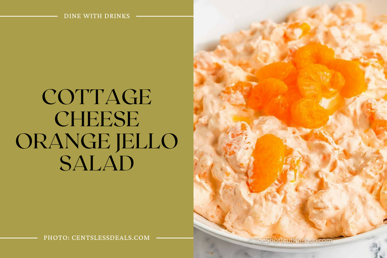 Cottage Cheese Orange Jello Salad