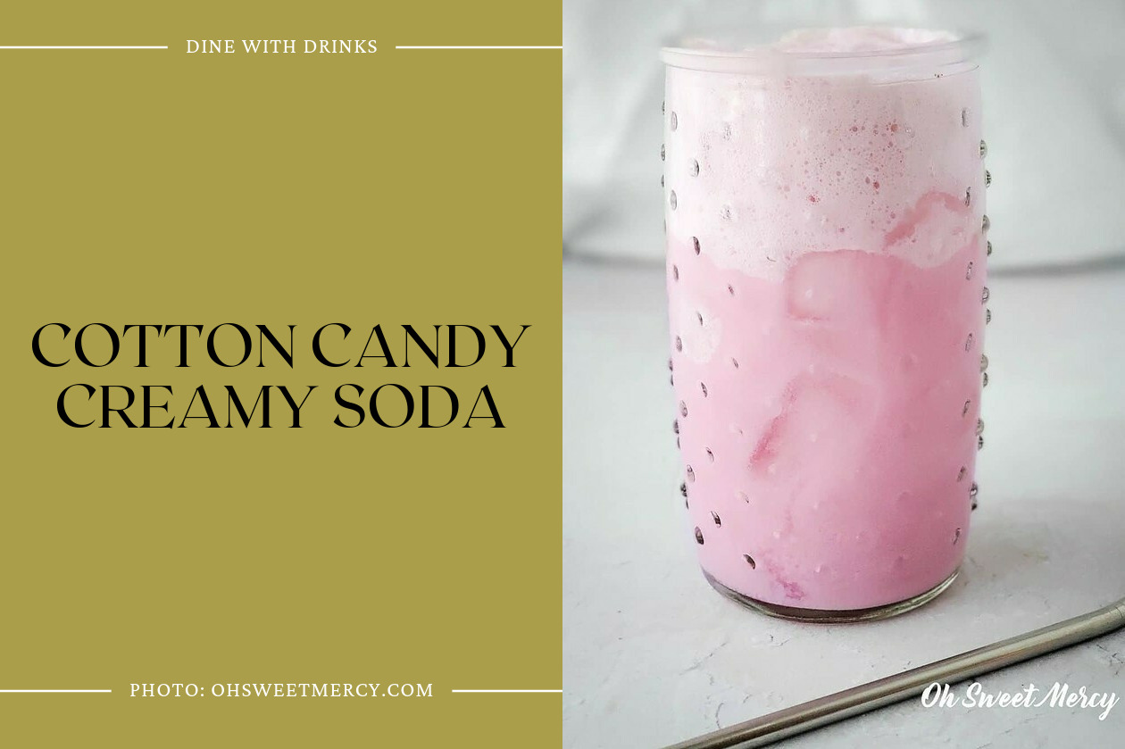 Cotton Candy Creamy Soda