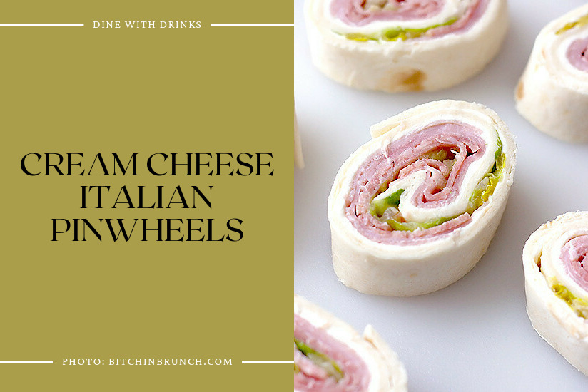 Cream Cheese Italian Pinwheels
