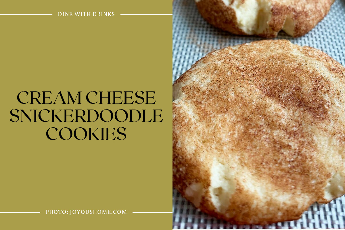 Cream Cheese Snickerdoodle Cookies