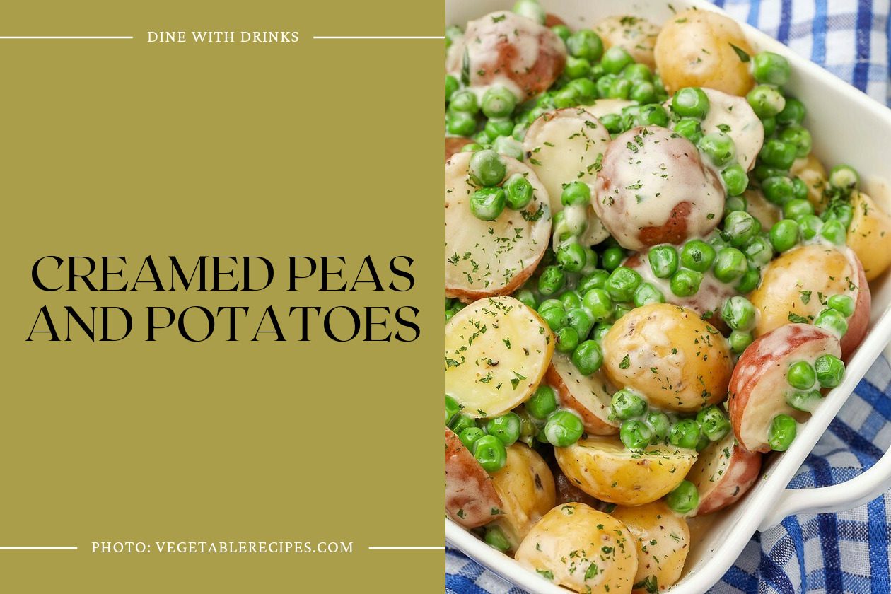 Creamed Peas And Potatoes
