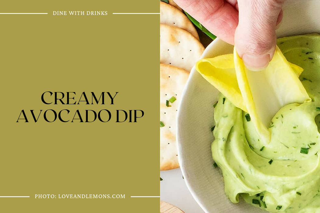 Creamy Avocado Dip