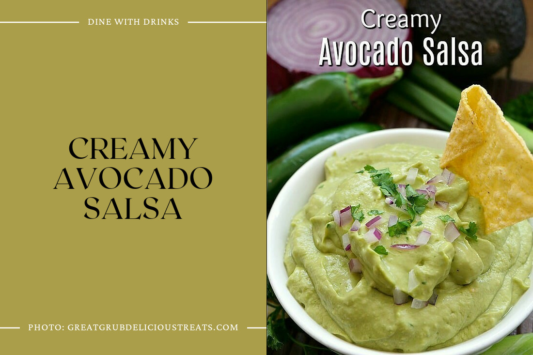 Creamy Avocado Salsa