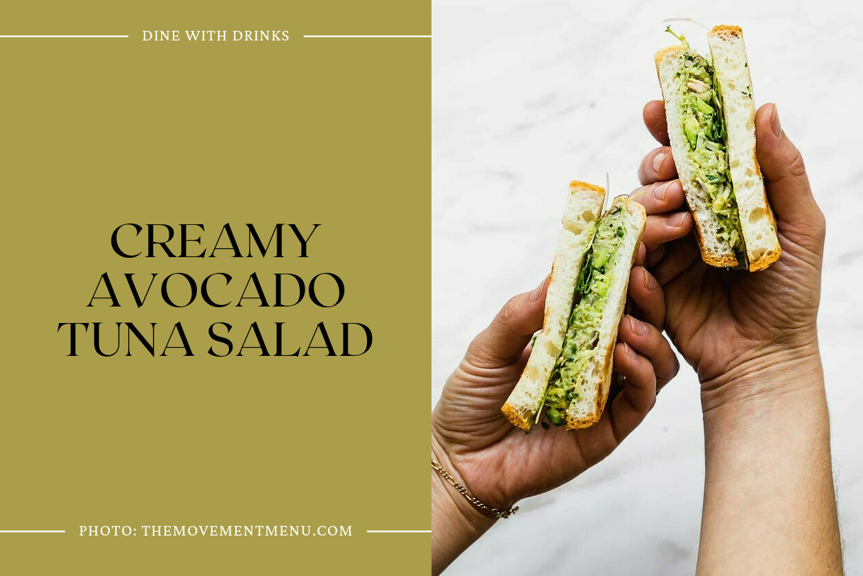 Creamy Avocado Tuna Salad