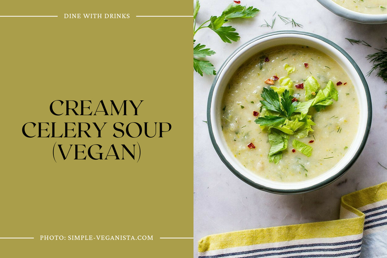 Creamy Celery Soup (Vegan)