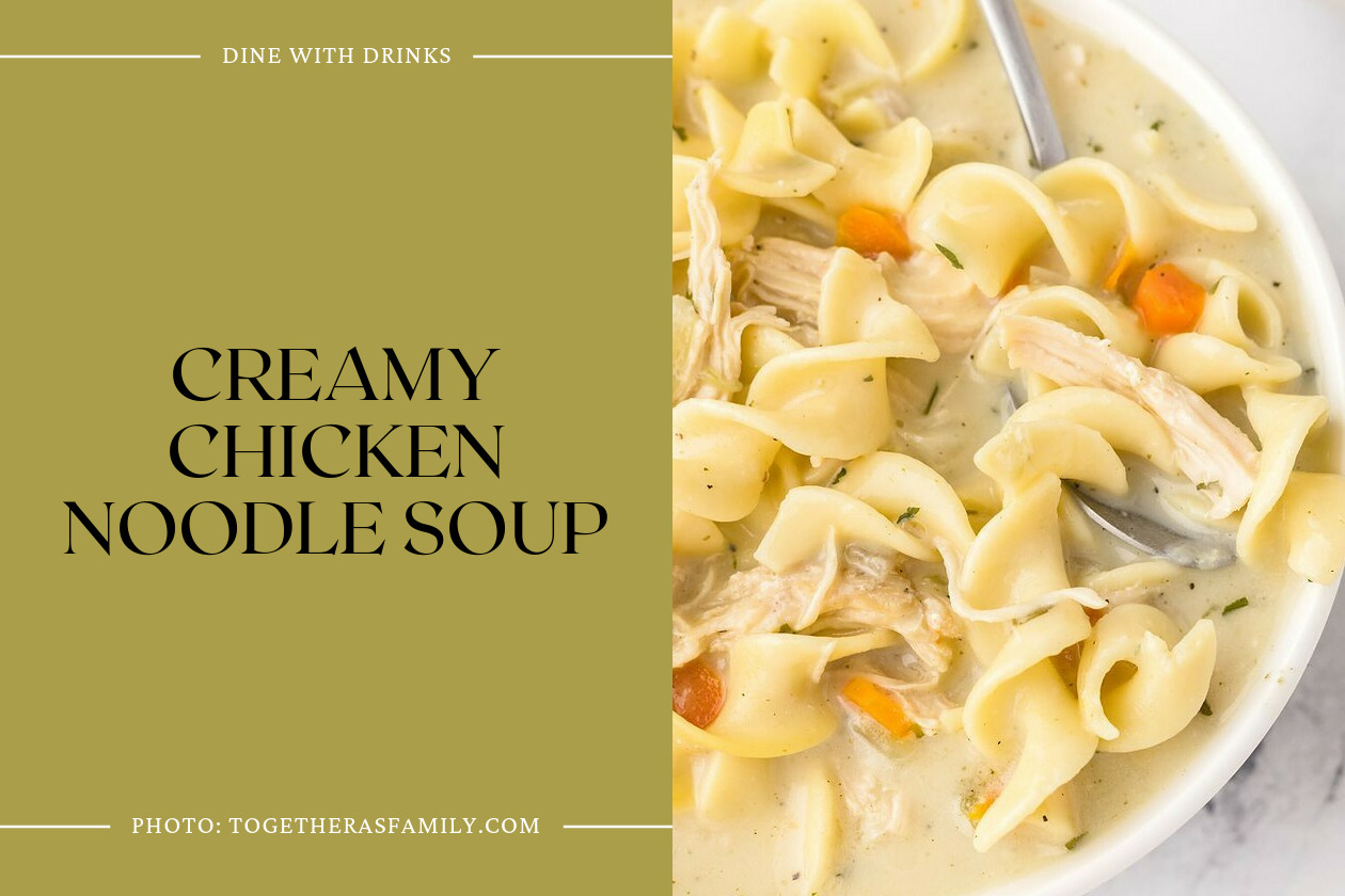 Creamy Chicken Noodle Soup