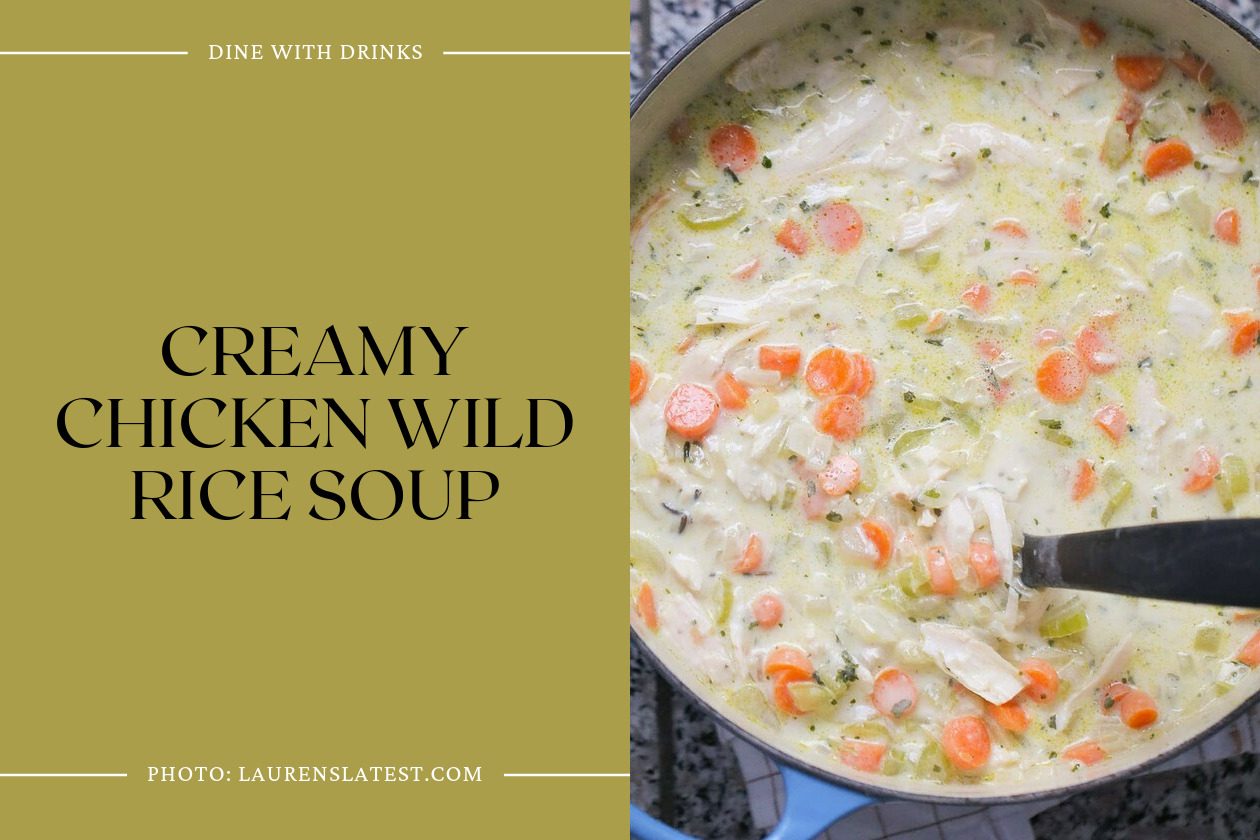 Creamy Chicken Wild Rice Soup