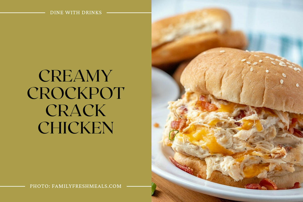 Creamy Crockpot Crack Chicken