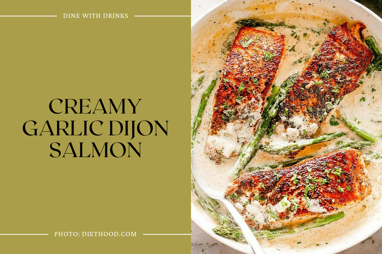 Creamy Garlic Dijon Salmon