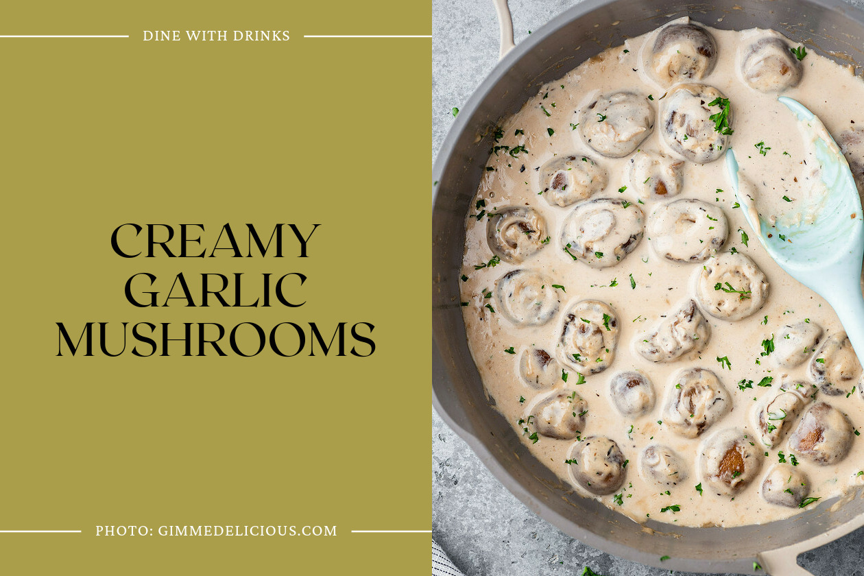 Creamy Garlic Mushrooms
