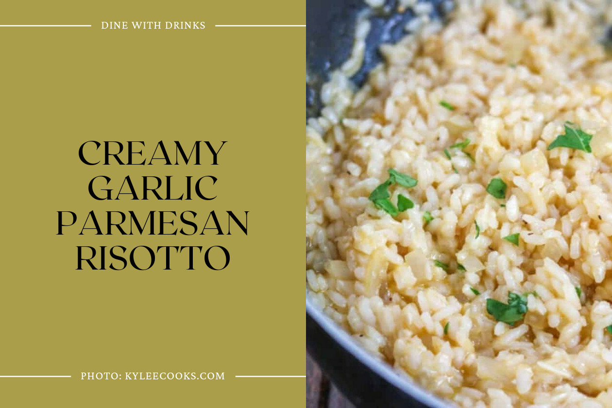 Creamy Garlic Parmesan Risotto