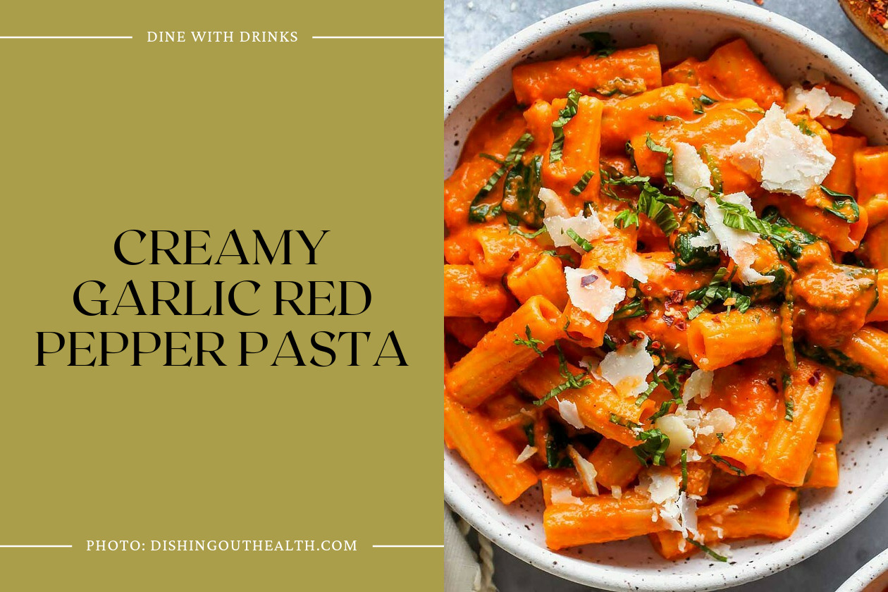 Creamy Garlic Red Pepper Pasta