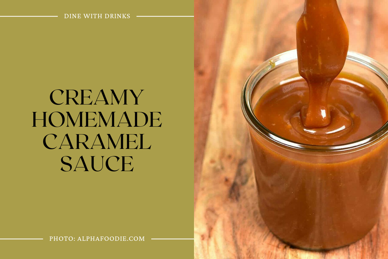 Creamy Homemade Caramel Sauce