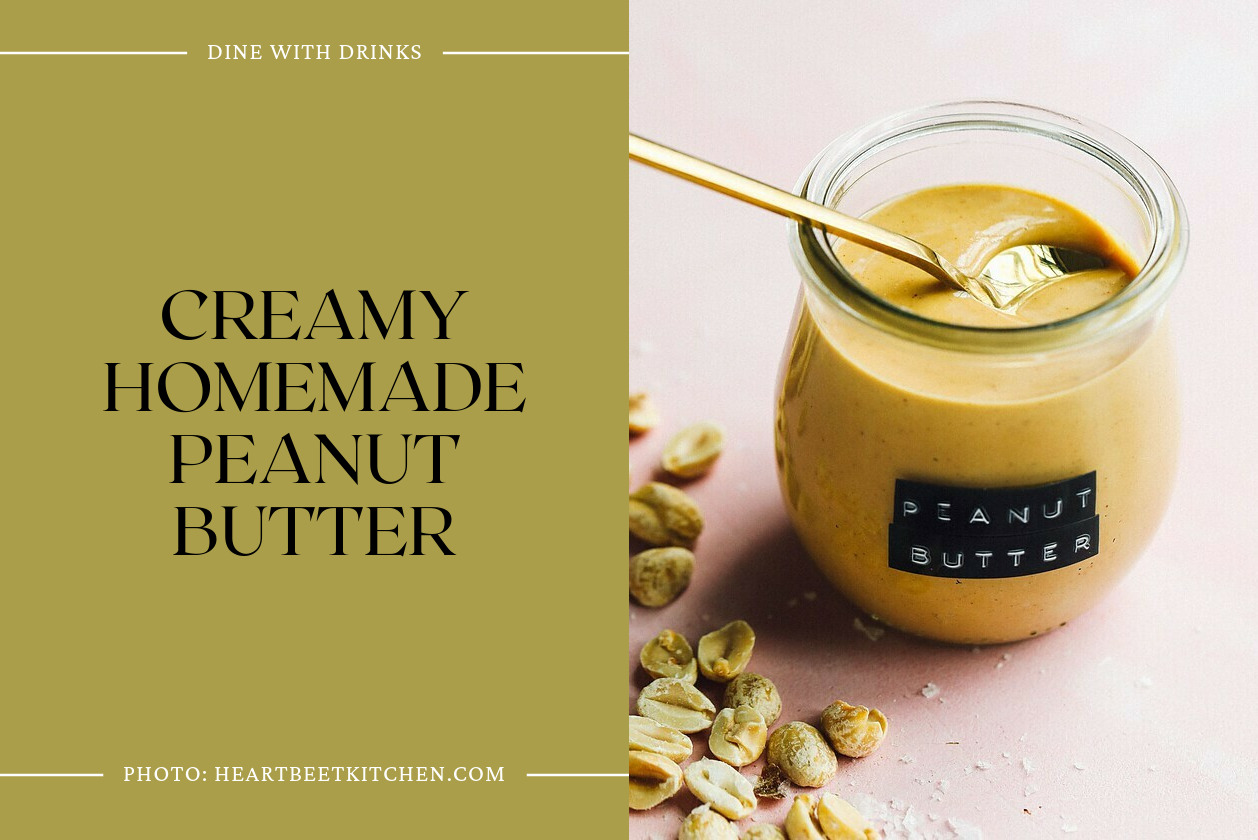 Creamy Homemade Peanut Butter