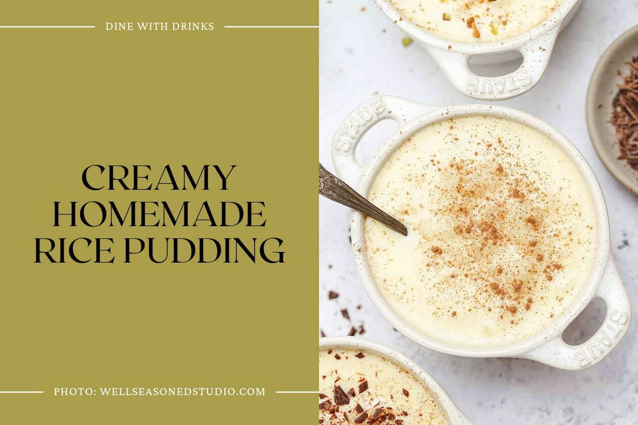 Creamy Homemade Rice Pudding