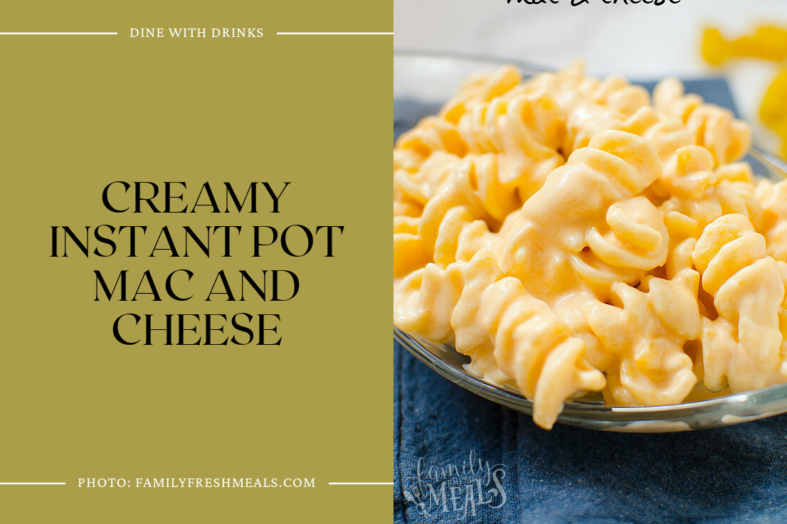Creamy Instant Pot Mac And Cheese