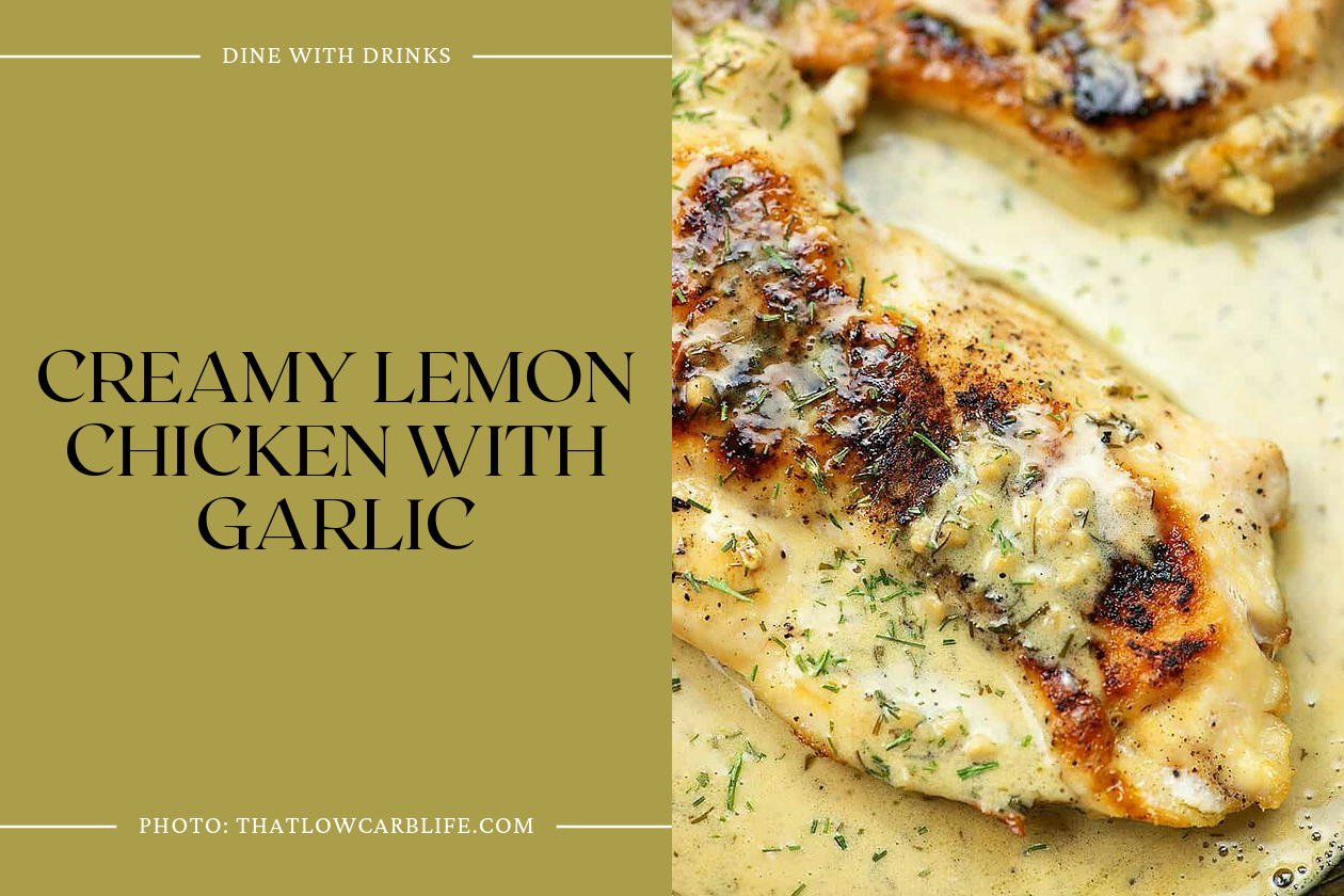 Creamy Lemon Chicken With Garlic