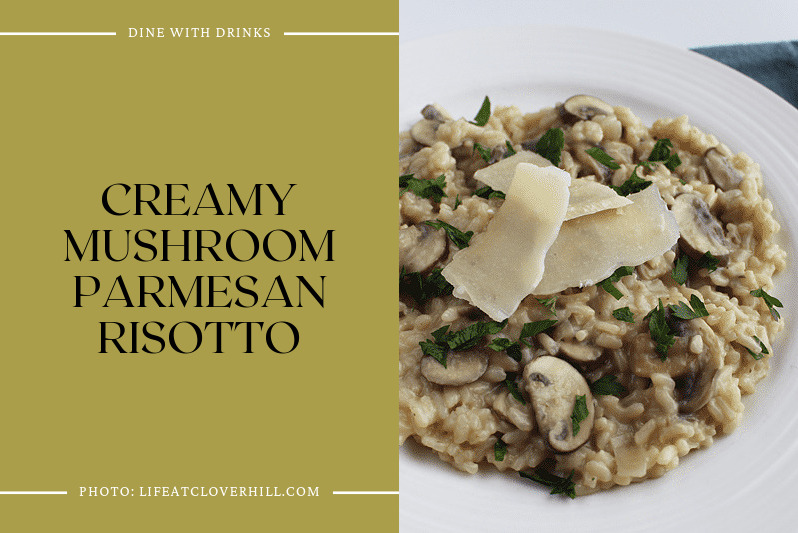 Creamy Mushroom Parmesan Risotto