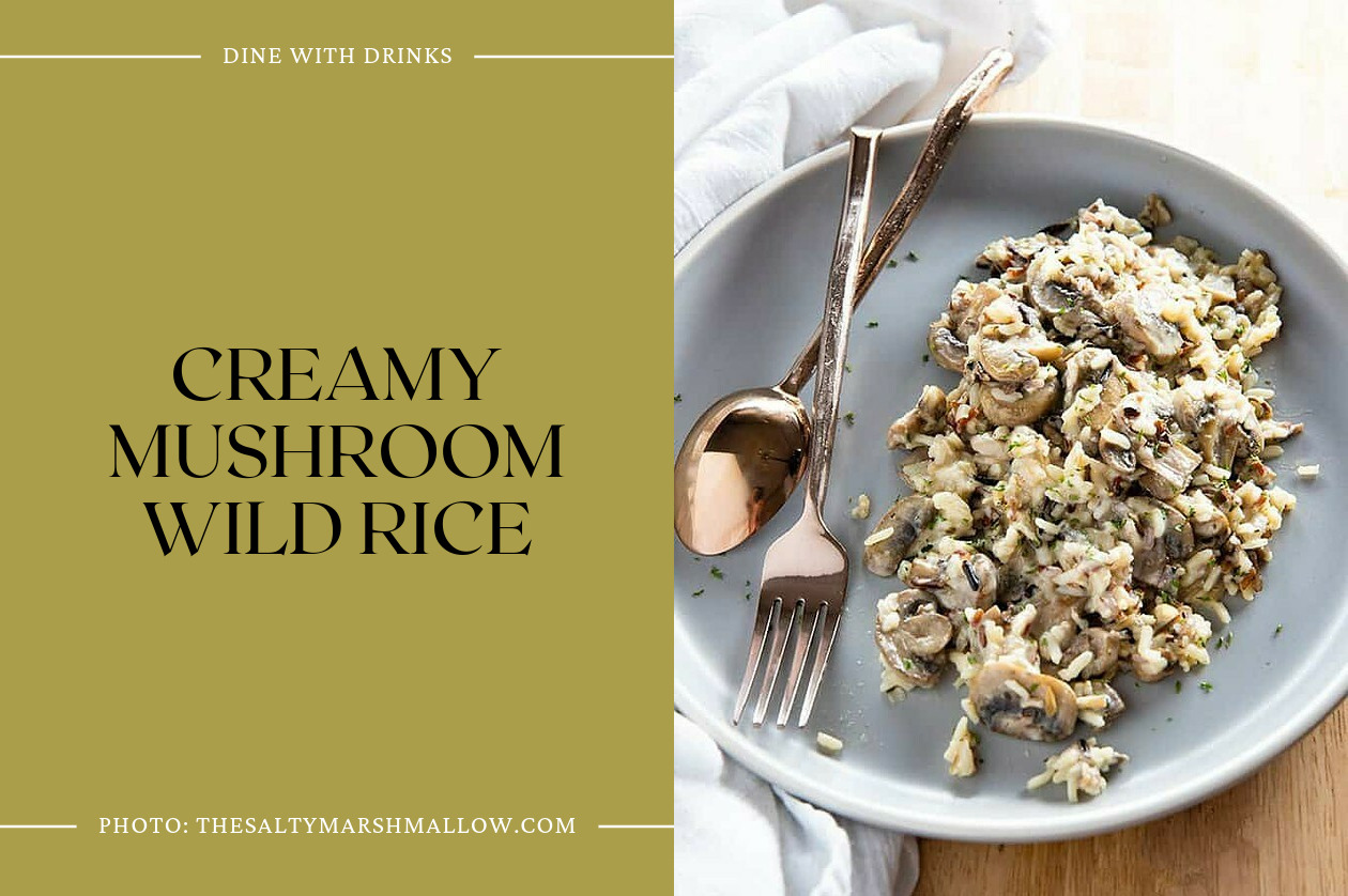 Creamy Mushroom Wild Rice