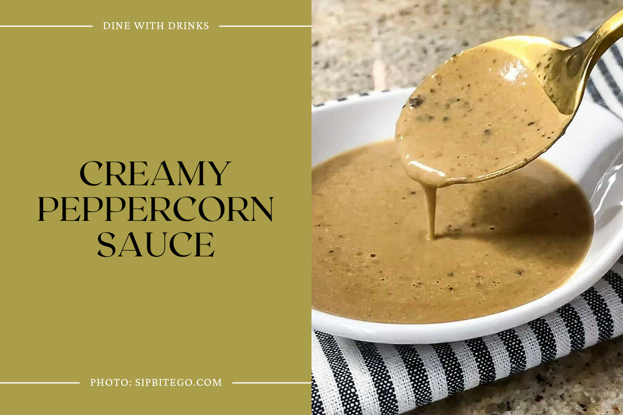 Creamy Peppercorn Sauce