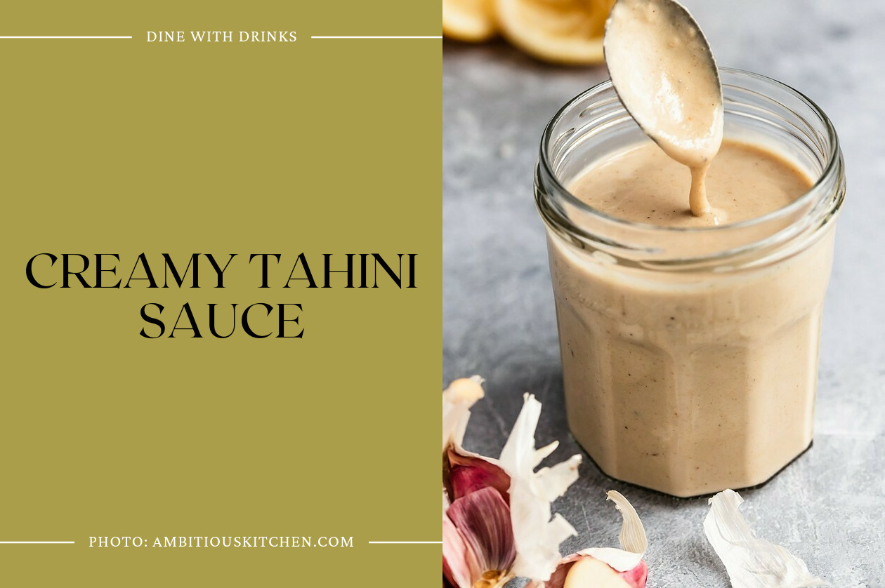 Creamy Tahini Sauce