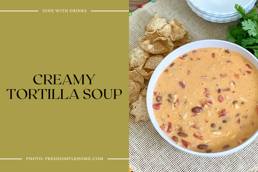 Creamy Tortilla Soup