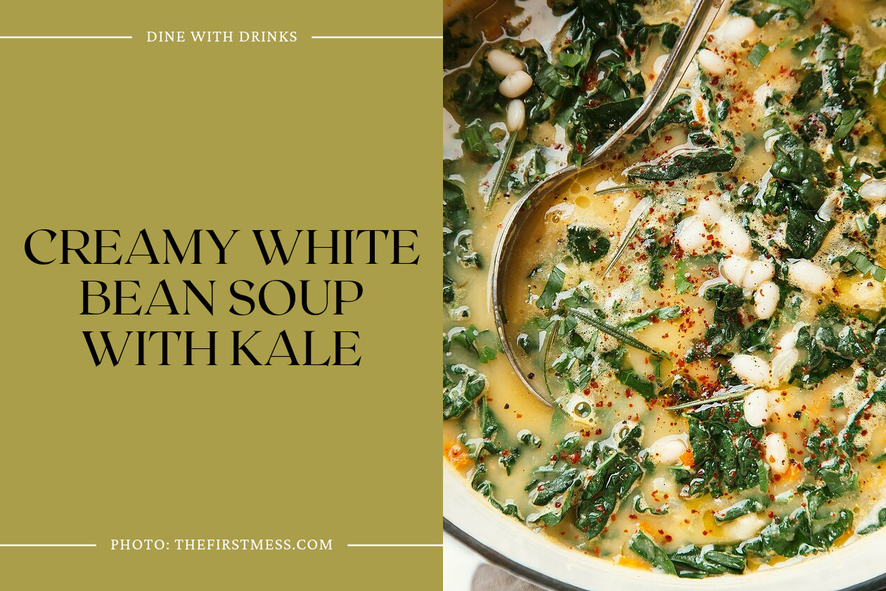 Creamy White Bean Soup With Kale