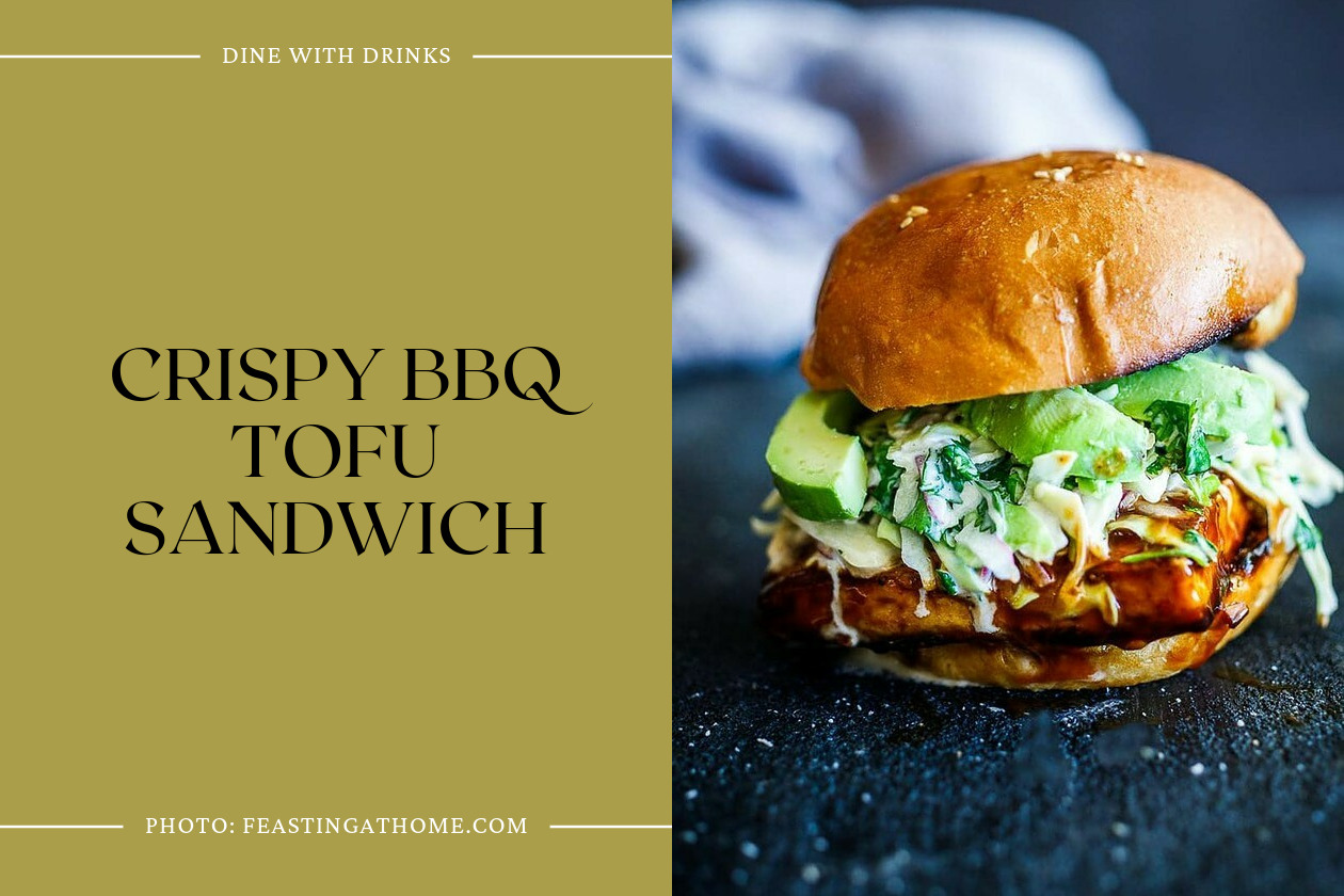 Crispy Bbq Tofu Sandwich