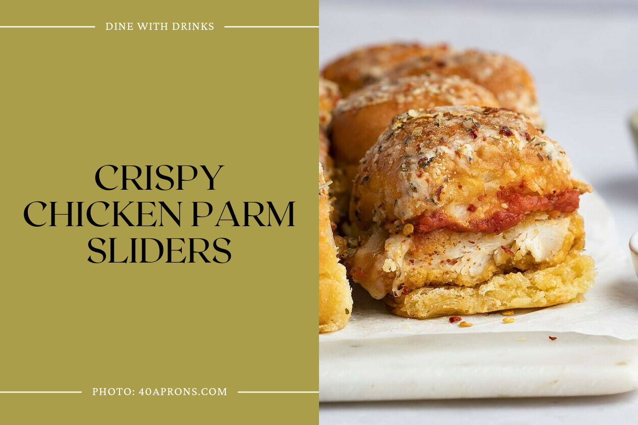 Crispy Chicken Parm Sliders