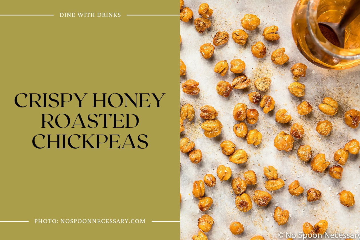 Crispy Honey Roasted Chickpeas