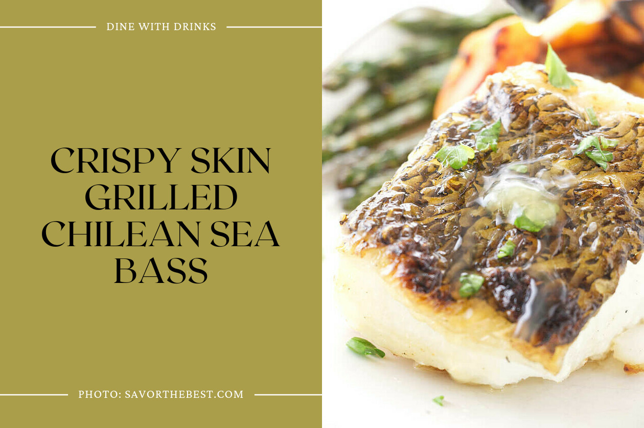 Crispy Skin Grilled Chilean Sea Bass