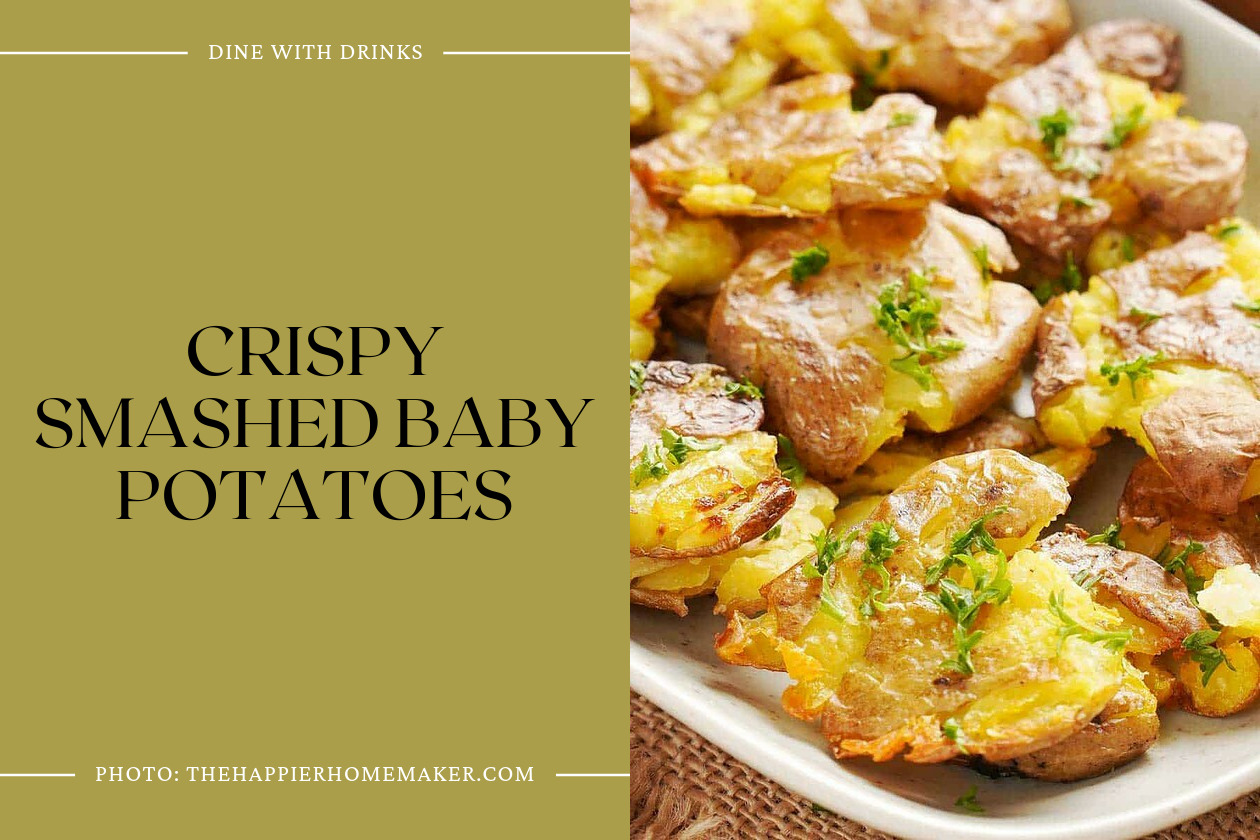 Crispy Smashed Baby Potatoes