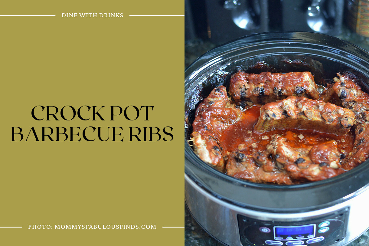 Crock Pot Barbecue Ribs