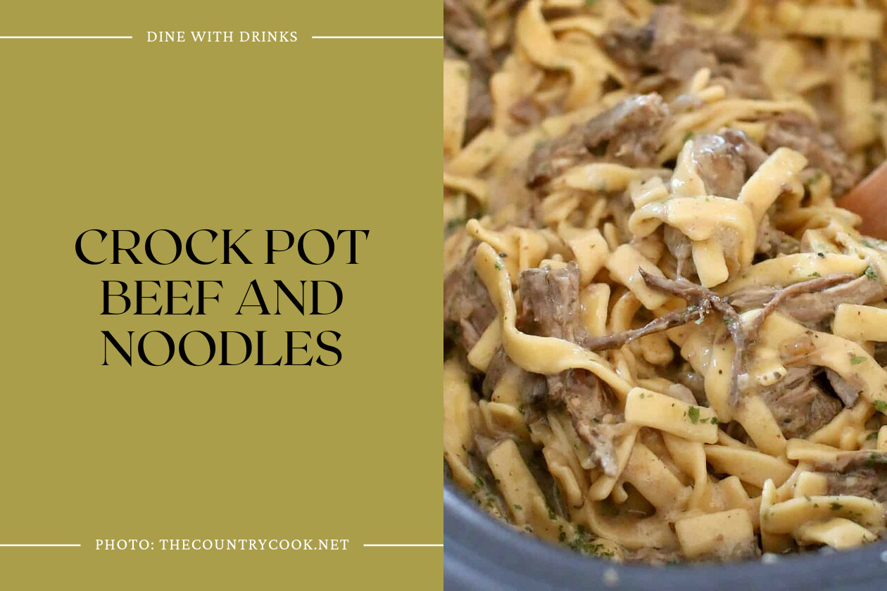 Crock Pot Beef And Noodles