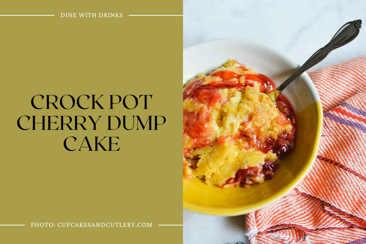 Crock Pot Cherry Dump Cake