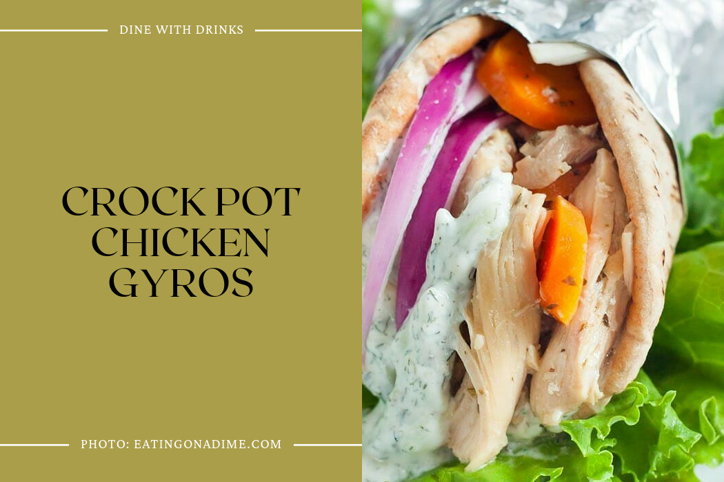 Crock Pot Chicken Gyros