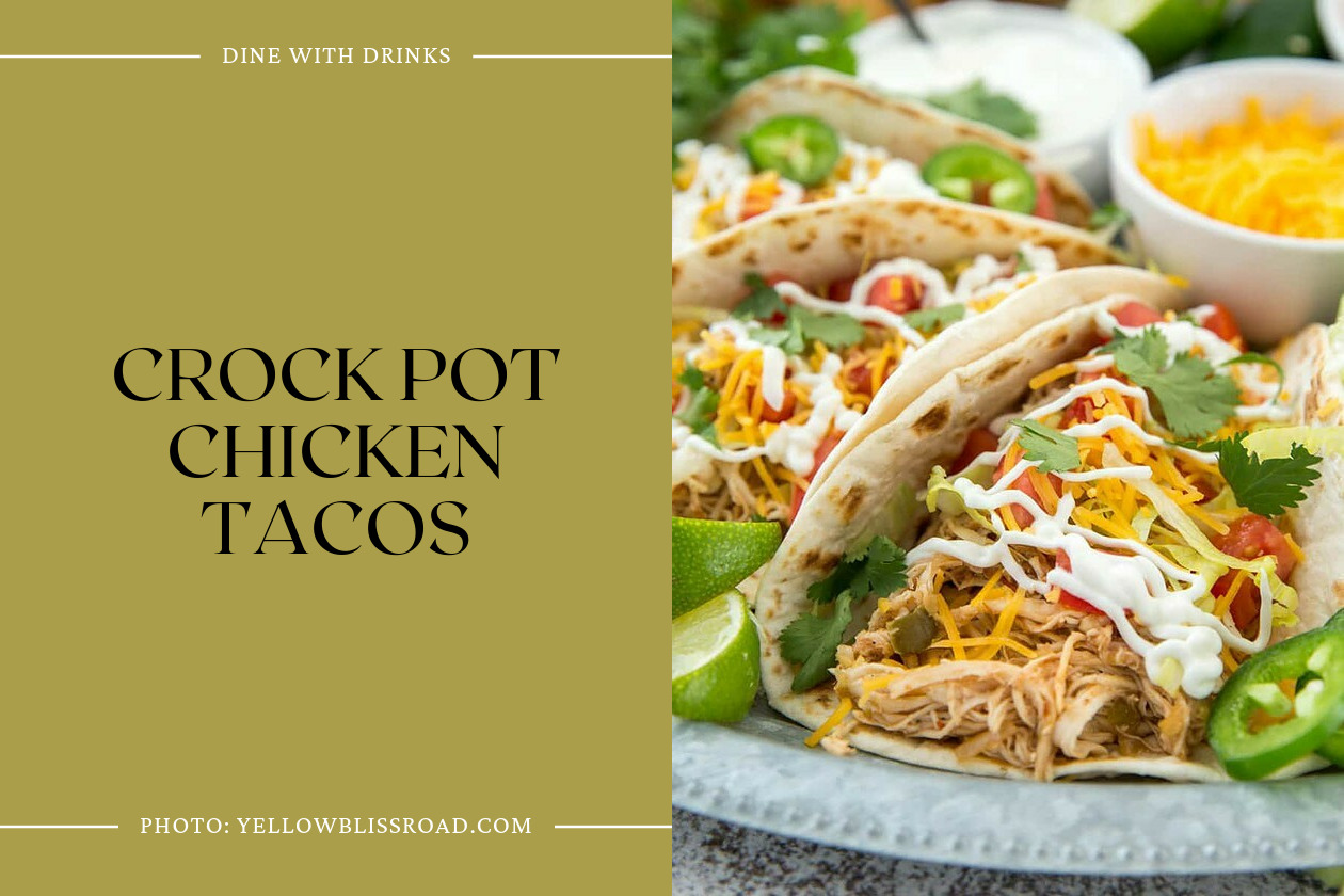Crock Pot Chicken Tacos